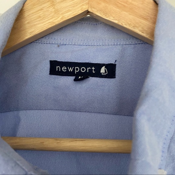 light blue wash casual button t - Picture 2 of 3